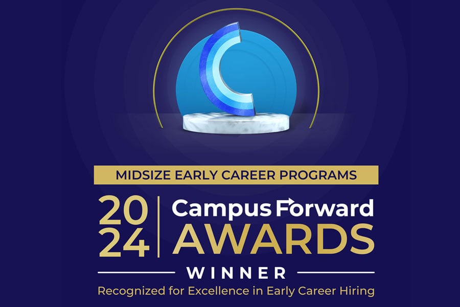 Andersen’s Campus Recruiting Team Honored for Internship Program