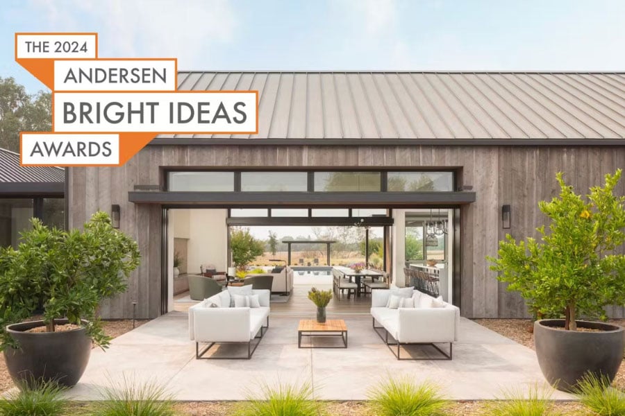 Andersen’s fourth annual Bright Ideas design awards recognizes outstanding architectural projects showcasing fenestration in transformational design with exceptional, solar-oriented configurations.