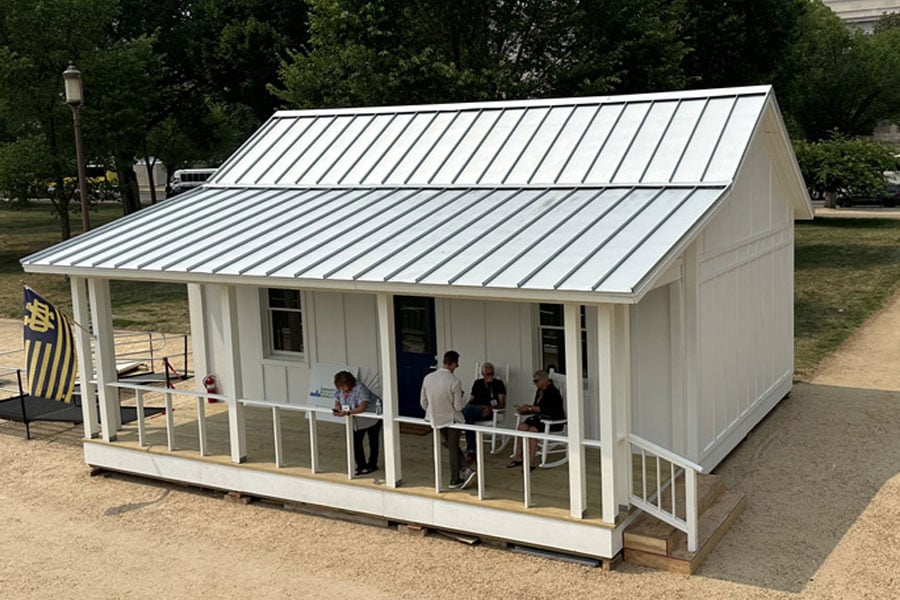 Windows on Display in Nation’s Capital Put Focus on Affordable Housing