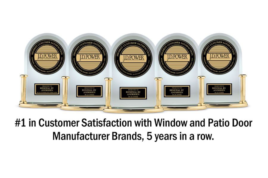 Renewal by Andersen Recognized by J.D. Power for “Highest in Customer Satisfaction among Window and Patio Door Manufacturer Brands”