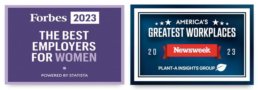 two logos side by side