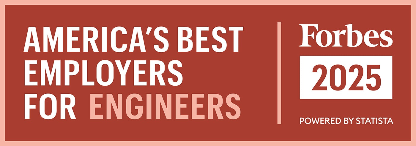 Forbes 2025 America's best employers for engineers award