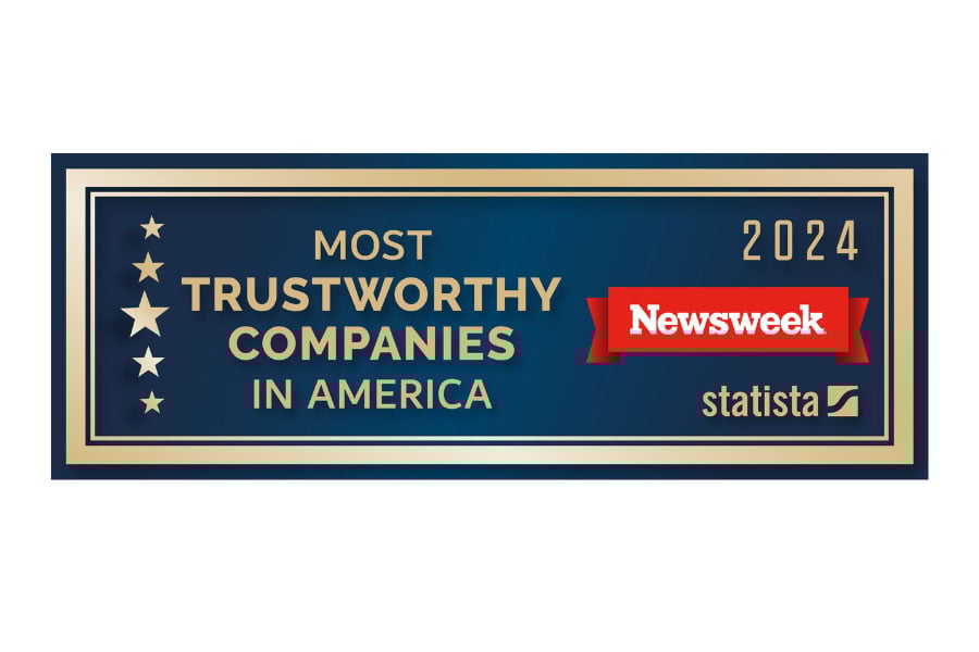 most trustworthy companies in america award image