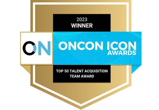 Talent Acquisition Team Honored for Excellence in Hiring