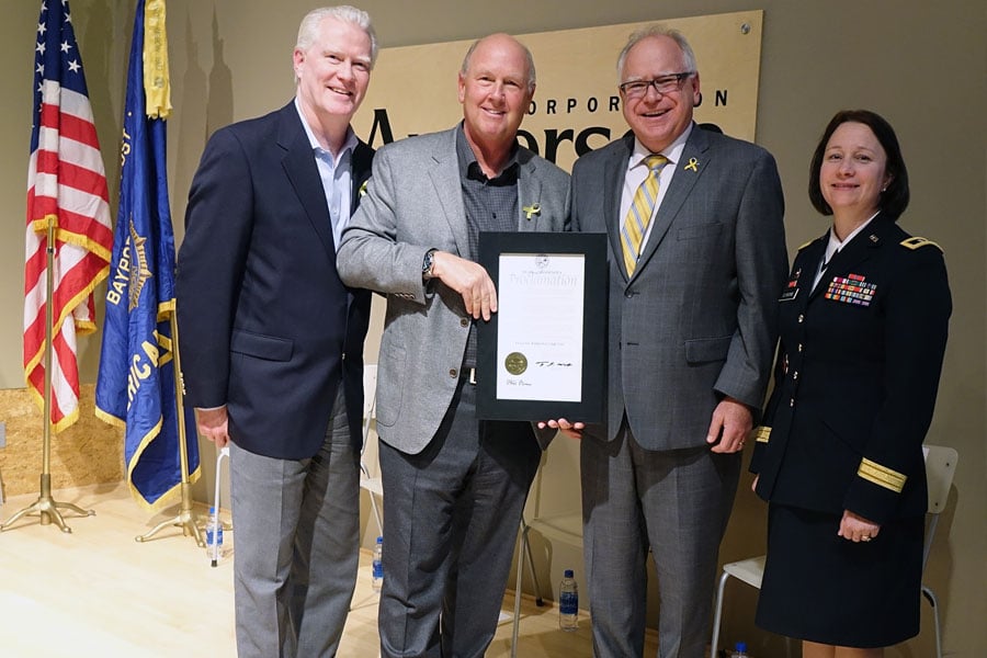 Yellow Ribbon Proclamation Ceremony with Governor Walz & MN National Guard