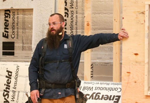 andersen contractor presenting