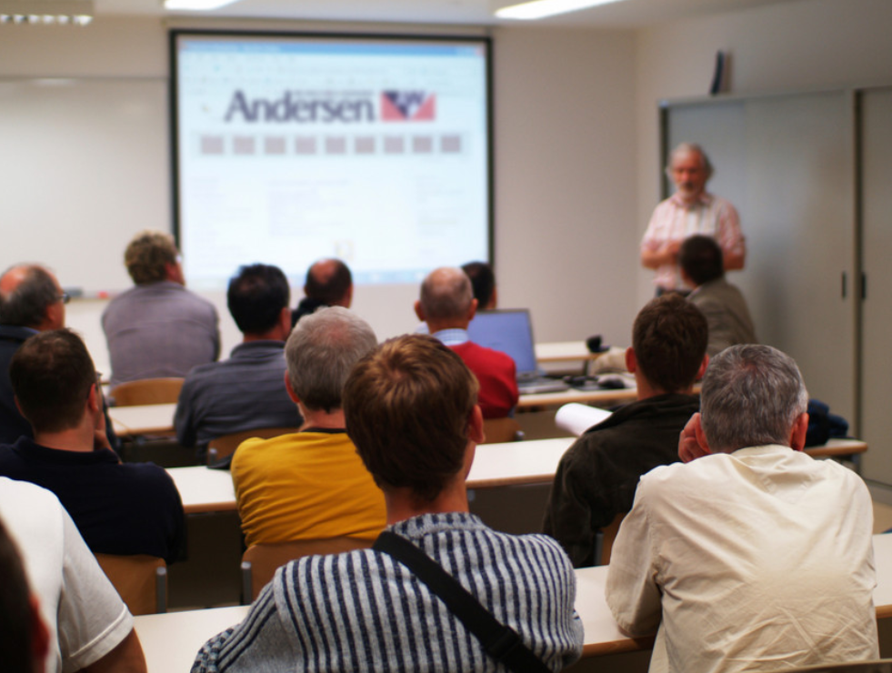 Andersen in-person education session