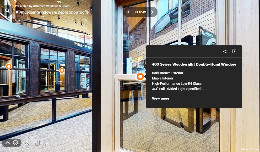 Andersen Windows Virtual Showroom