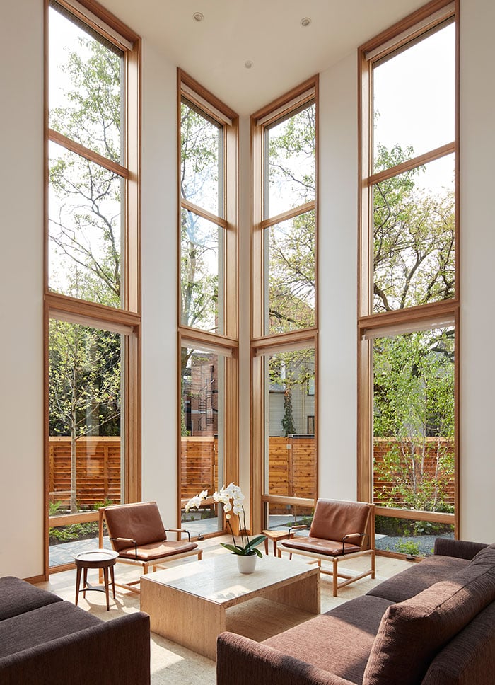 interior shot of the living room.