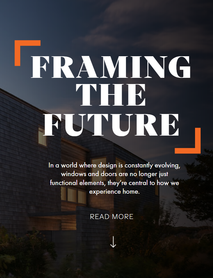 Framing the future guide cover