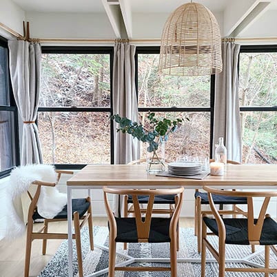 Bohemian dining room