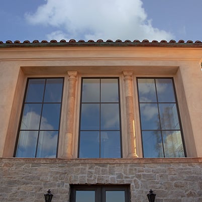 California Eclectic Home Windows