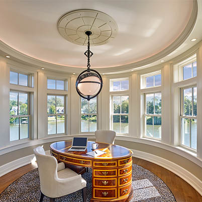 Rehoboth Beach Office Unique Light Fixture