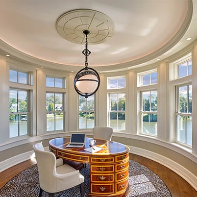 Rehoboth Beach Office Unique Light Fixture