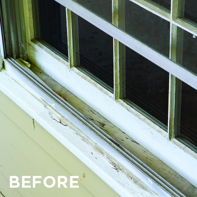 100 Series Replacement Windows Before/After