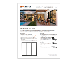 Heritage Multislide Info Sheet