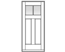 Andersen Entry Door Style 403 with grilles