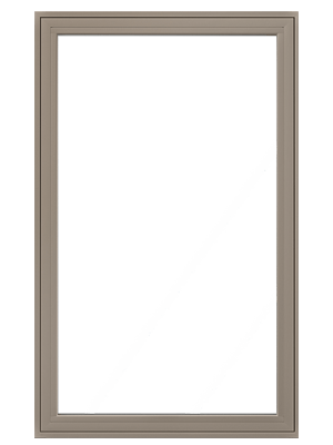 100 Series Casement window exterior sandtone