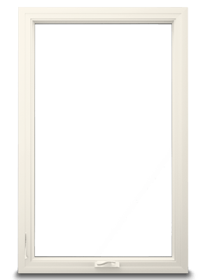100 Series Casement window interior white