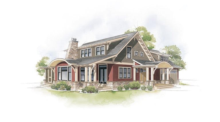 Craftsman Bungalow Home Style