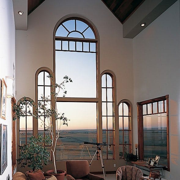 French Eclectic windows