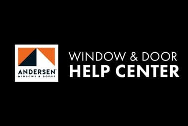 andersen help center logo on black background