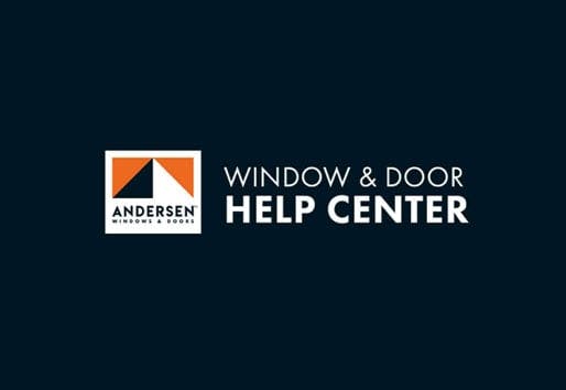 andersen logo with help center text alongside