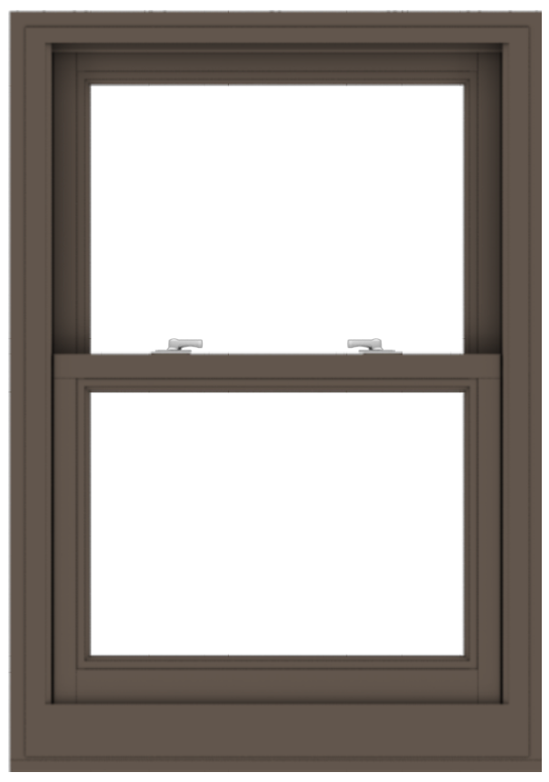 andersen e series double-hung window with terratone trim