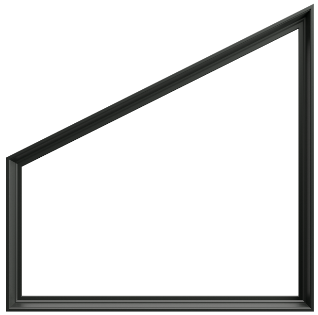 andersen exterior black specialty window
