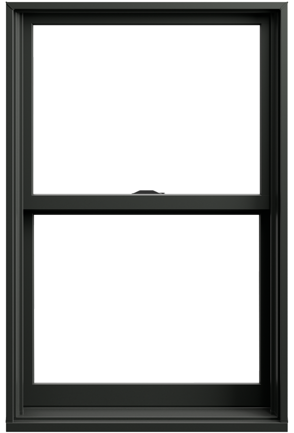 andersen exterior black woodwright double hung window