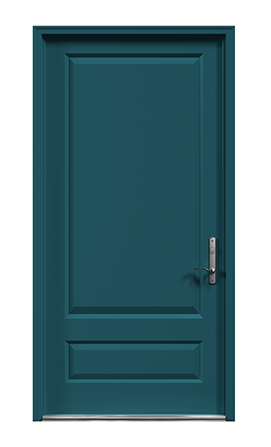 Straightline (193) Moody Blue Entry Door