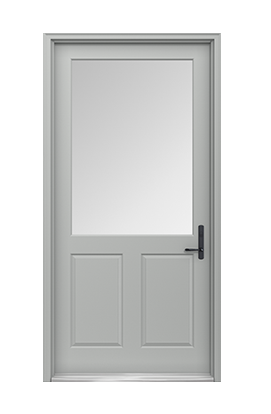 Straightline (179) Gray Entry Door