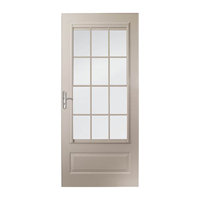 10 Series 3/4 Light Panel Ventilating Storm Door